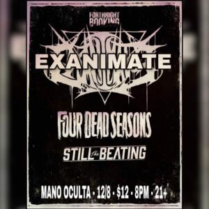 Exanimate, Four Dead Seasons, Still The Beating