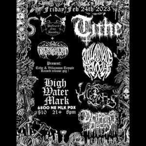 Tithe villainous Temple, Vile Rites, Dripping Decay