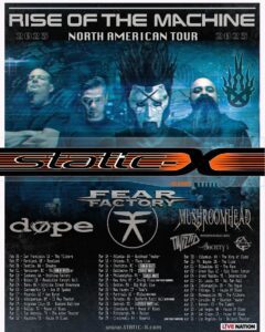 Static X, Fear Factory, Dope, Society 1