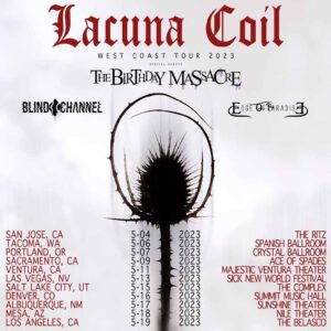 Lacuna Coil, Blind Channel, Edge of Paradise