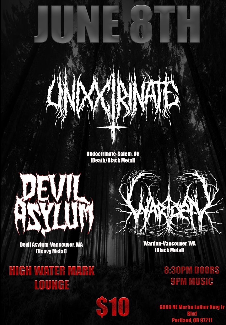 Undoctrinated, Devil Asylum, Warden