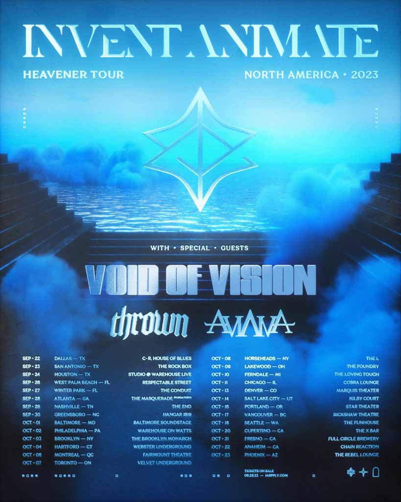 Invent Animate, Void of Vision, Thrown, Aviana