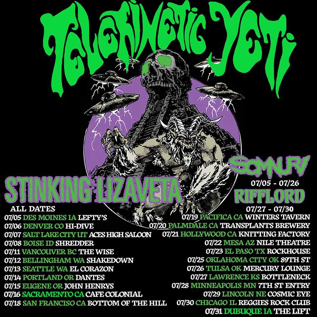 Telekinetic Yeti, Stinking Lizaveta, Somnuri