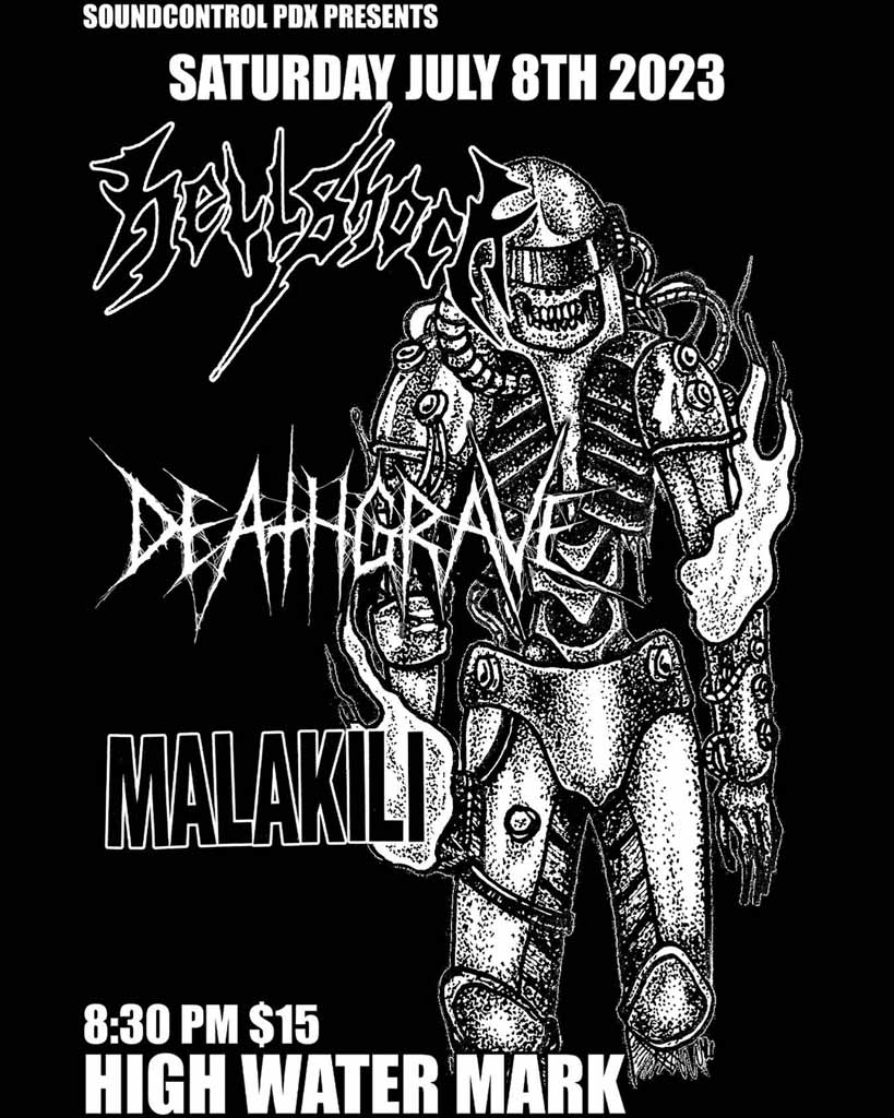 Hellshock, Death Grave, Malakili