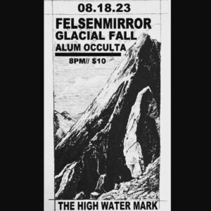 Felsen Mirror, Glacial Fall, Alum Occulta