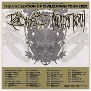 Psycroptic, Decrepit Birth, Von Doom, Earth Eater