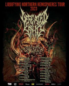 Defeated Sanity, Stabbing, Nightmarer, Mazaroth