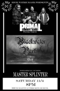 Primal Concrete Sledge, Black Water Park, Master Splinter