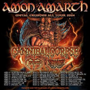 Amon Amarth, Cannibal Corpse, Obituary, Frozen Soul