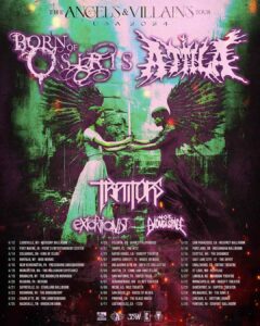 Born of Osiris, Attila, Traitors, Extortionist, Not Enough Space