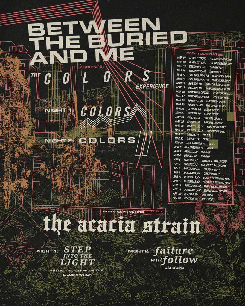 Between the Buried and Me, The Acacia Strain