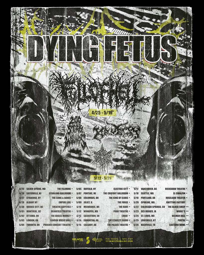 Dying Fetus, 200 Stab Wounds & Kruelty