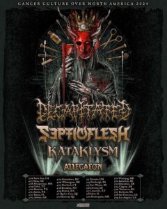 Decapitated, Septicflesh, Kataklysm, Allegaeon