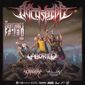 Archspire, Aborted, Carcosa, Alluvial