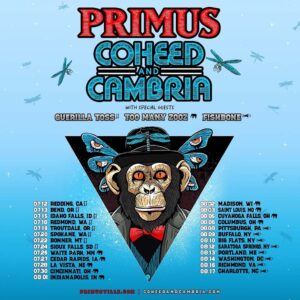 Primus, Coheed and Cambria, Guerilla Toss