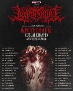 Lorna Shore, Whitechapel, Kublai Khan TX, Sanguisugabogg