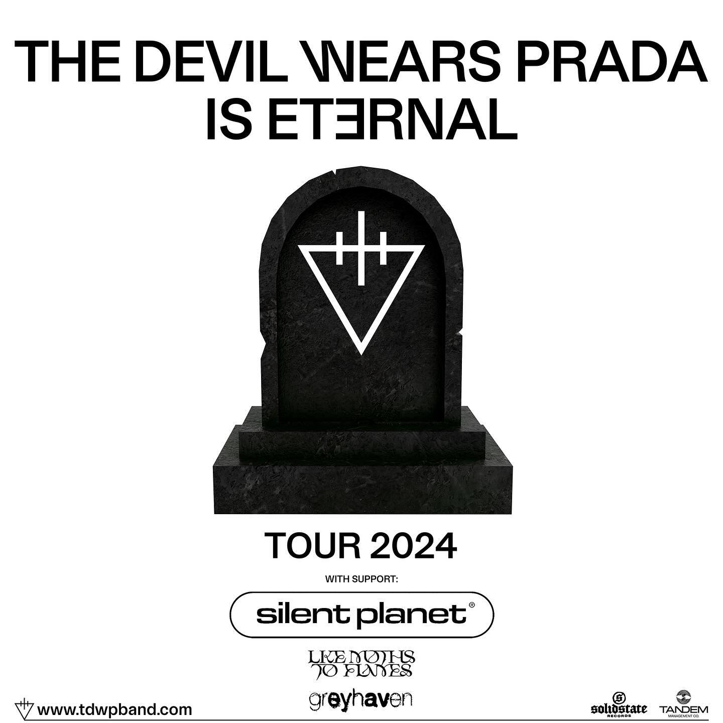 The Devil Wears Prada, Silent Planet, Like Moths To Flames, Greyhaven