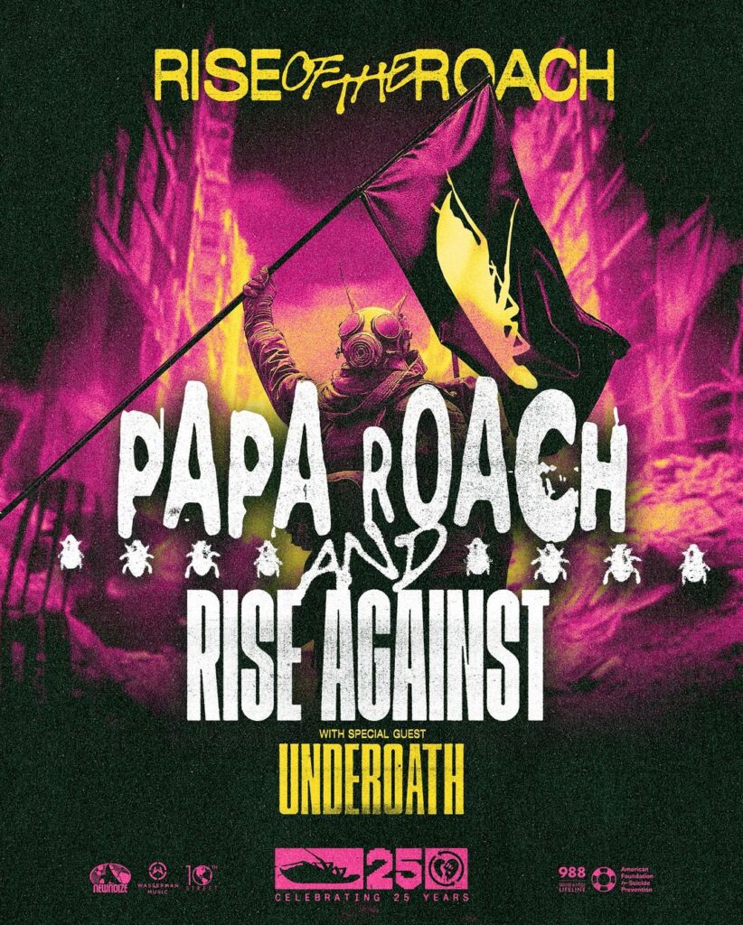 Papa Roach, Rise Against, Underoath